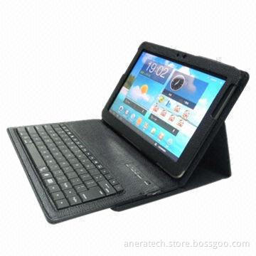 3.0 Bluetooth Keyboard Case, with Detachable ABS Keyboard, for Samsung P5100, PC and More